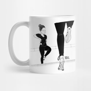 Woman dancing salsa Mug